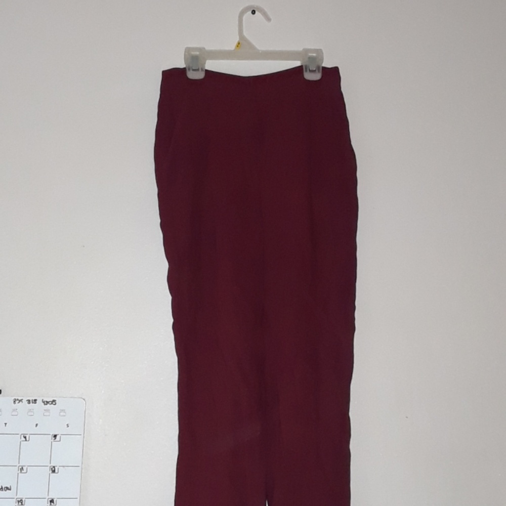 Red slacks